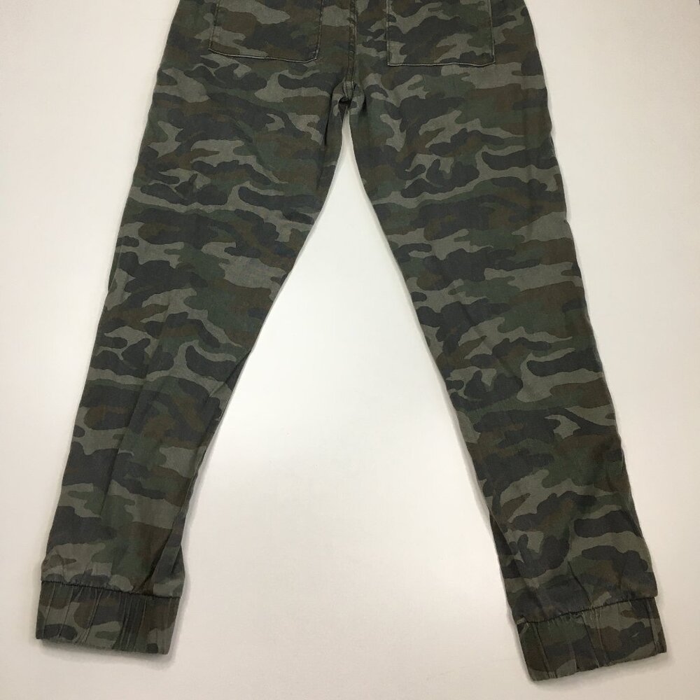BELLA DAHL Anthropologie Green Mix Multi-Color Camo Print Jogger Pant - Picture 7 of 10